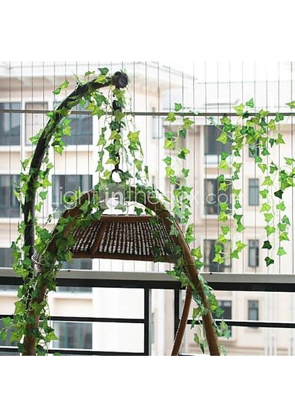 Yapay Sarmaşık Üzüm Yapraklı Yapay Çiçek Dekoru 230CM