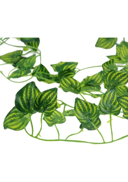 Yapay Sarmaşık Sarı Çizgili 12Lİ Paket 230X12=2760CM fırsatları