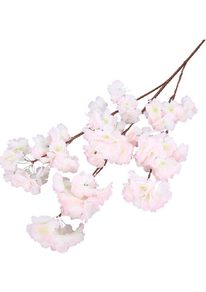 Yapay Çiçek Bahar Dalı Japon Kiraz Çiçeği 90 cm Açık Pembe