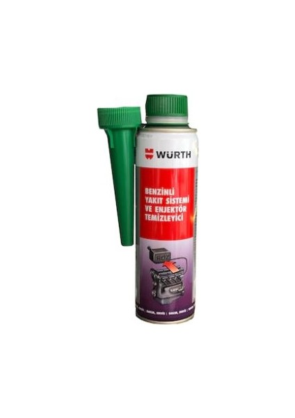 Würt Benzin Enjektör Temizleyici ve Benzin Katkısı SKT:2022
