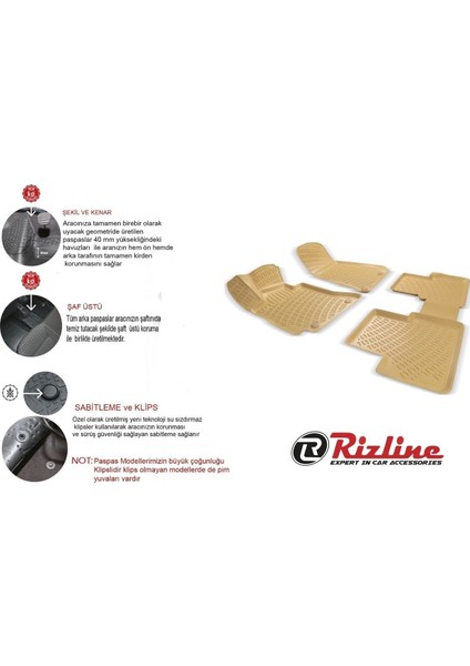 Opel Astra H 2004+ Bej Oto Paspas Seti fiyatları