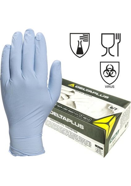 Venitactyl V1400B100 Nitril Pudrasız Tek Kullanımlık Eldiven