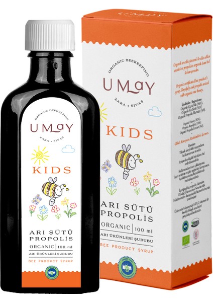 Organik Kids Karışım 100 Ml