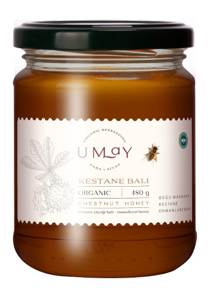 Umay Herbal Organik Kestane Balı 480 Gr