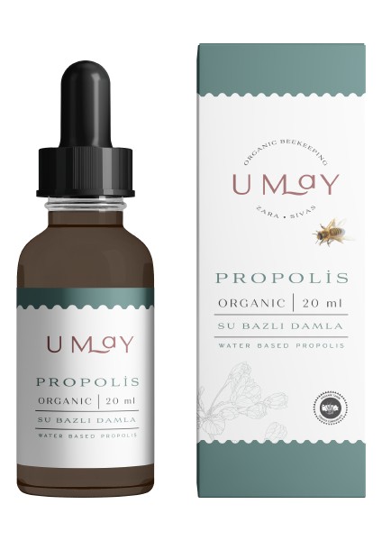 Organik Propolis Damla 20ml (Su Bazlı)