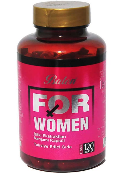For Women Bitki Karışımı 120 Kapsül 500 mg