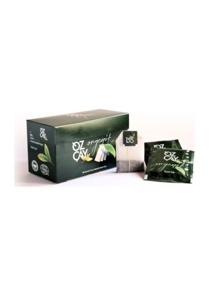 Bardak Poşet Organik Siyah Çay 30 gr x 20'li