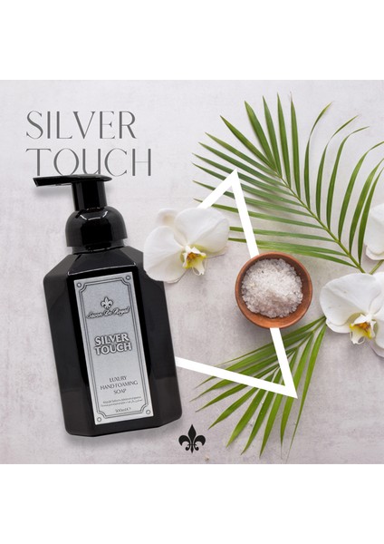 Luxury Vegan Köpük Sabun Silver Touch 3 x 500 ml