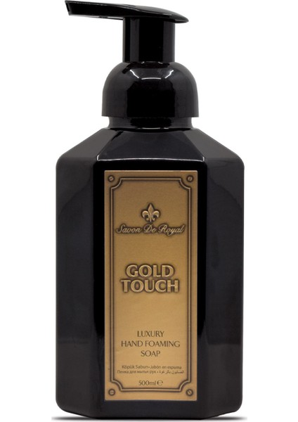 Luxury Vegan Köpük Sabun Gold Touch 500 ml