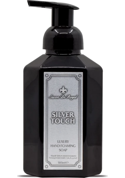 Savon De Royal Luxury Vegan Köpük Sabun Silver Touch 500 ml