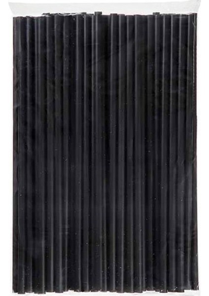 Siyah Frozan Jelatinsiz Pipet - 1000 Adet