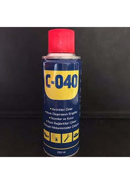 C-040 Pas Sökücü Yağlayıcı 200 ml