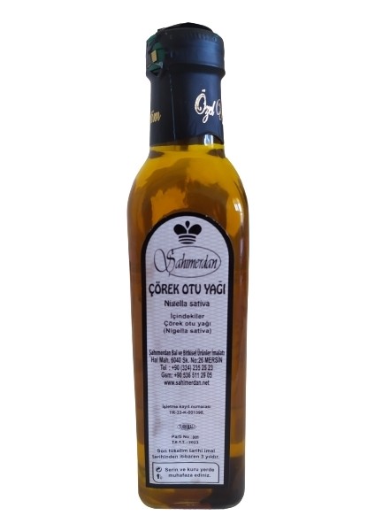Şahmerdan Çörek Otu Yağı 250 ml