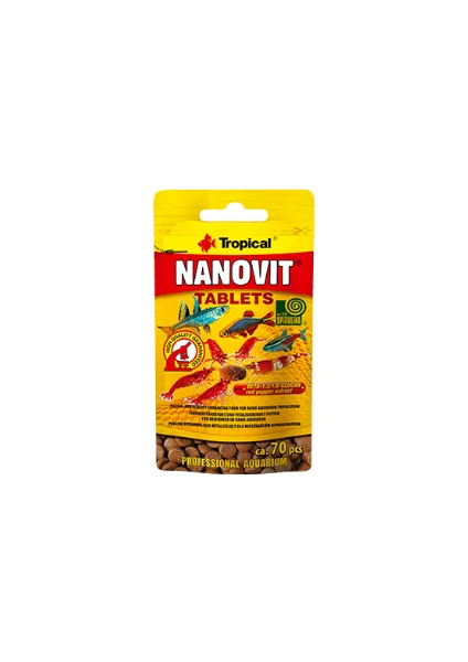 Nanovit Tablets 10 gr - 70 Tablets