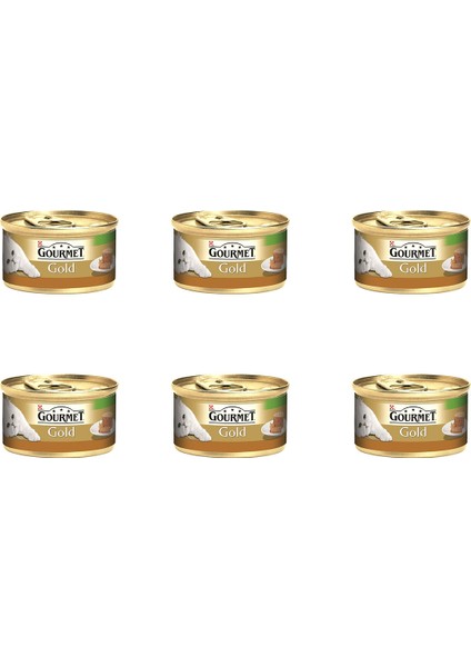 Karışık Kedi Konserve 85 gr x 6 Adet