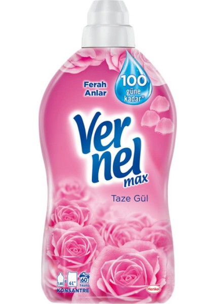 Max Yumuşatıcı Taze Gül 1440 ml