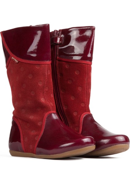 101413 Kırmızı Kız Çocuk Çizme modelleri