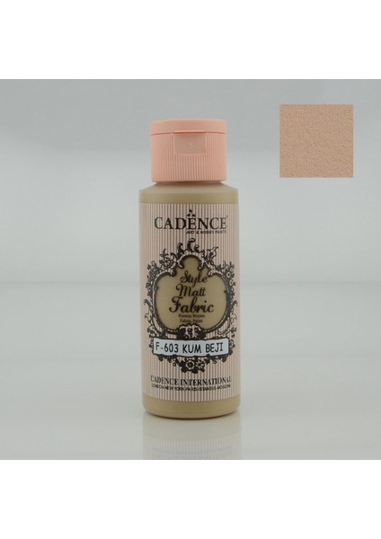 Kumaş Boyası 59 ml Mat Kum Beji