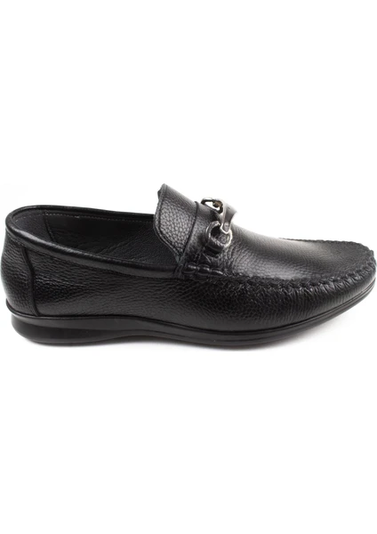 Loafer Ayakkabı Siyah Floter