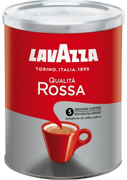 Qualita Rossa Fıltre Kahve 250 gr Teneke