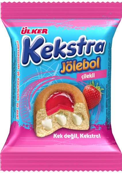 Kekstra Jölebol Çilekli 40 gr