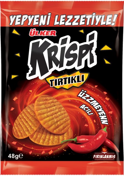 Krispi Tırtıklı Acılı Kraker 48 gr