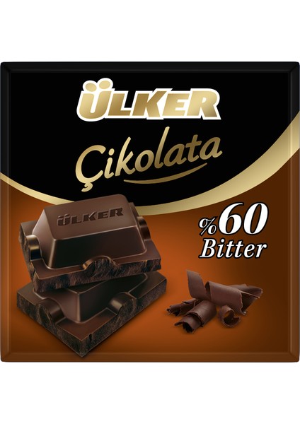 Bitter %60 Çikolata 60 gr