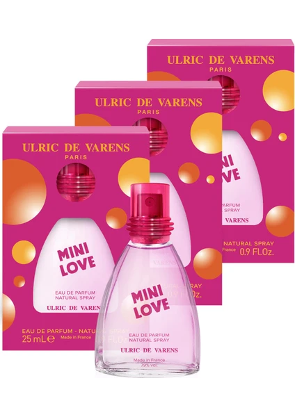 Mini Love 3’lü Set (3X25ML)  Kadın Parfüm