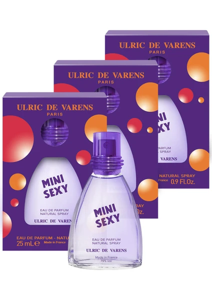 Mini Sexy 3’lü Set (3X25ML)  Kadın Parfüm