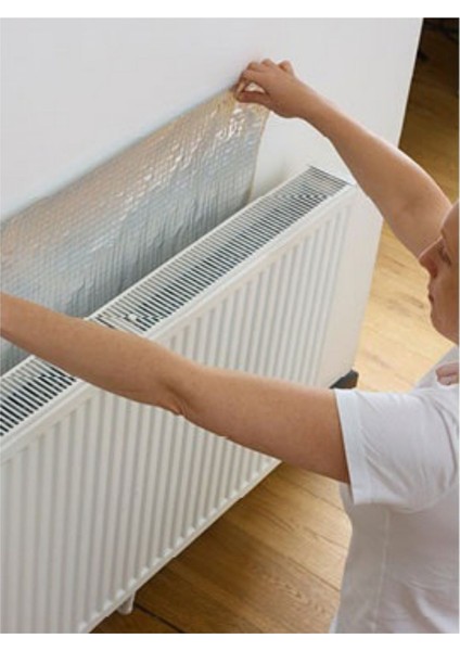 Kalorifer Petek Arkalığı Petek Arkası Yalıtım Levhası Radyatör Isı Yalıtım Levhası 50 cm x 100 cm