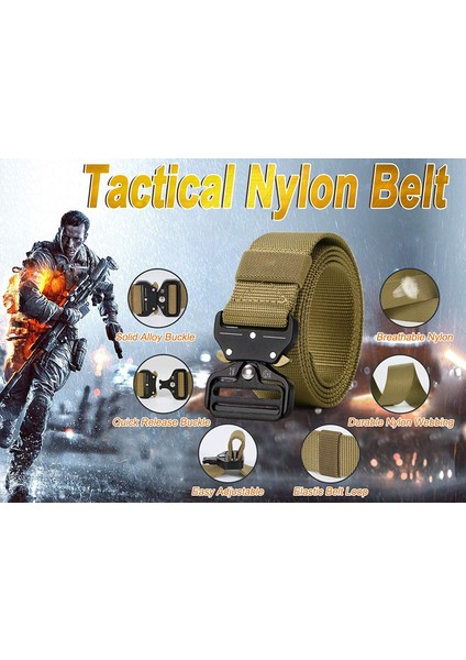 Werforu Tactical Belt - Ordu Taktik Kemer - U.s.a