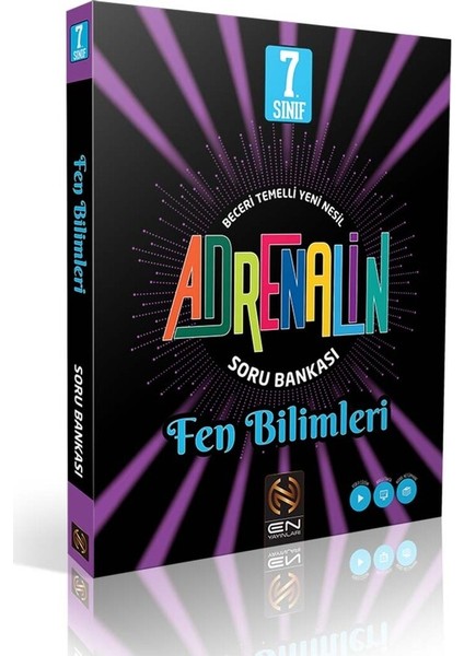 En Yayınları 7.Sınıf Adrenalin Fen Bil. Soru Bank.