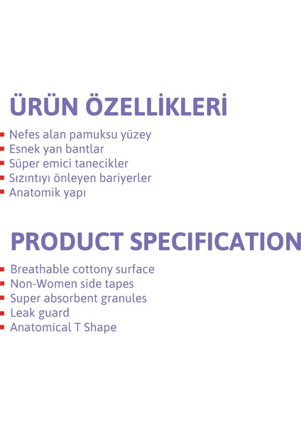 Bebek Bezi 3 Numara 3 x 64'lü