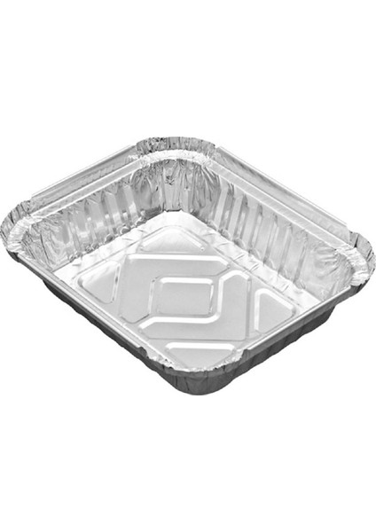 Alüminyum Kap 250 gr Kapaklı 100'LÜ