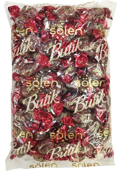 Butik Jelly Çilek Aromalı Meyve Sulu Şeker 1 kg