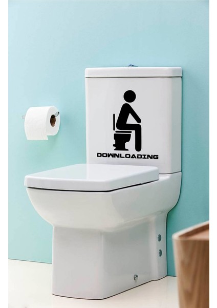 Eğlenceli Klozet Kapağı ve Banyo Sticker