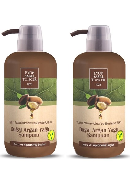 Eyüp Sabri Tuncer Argan Yağlı Şampuan 600 ml x 2 Adet