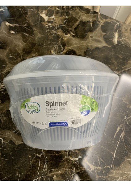 Salata Kurutucusu Gri