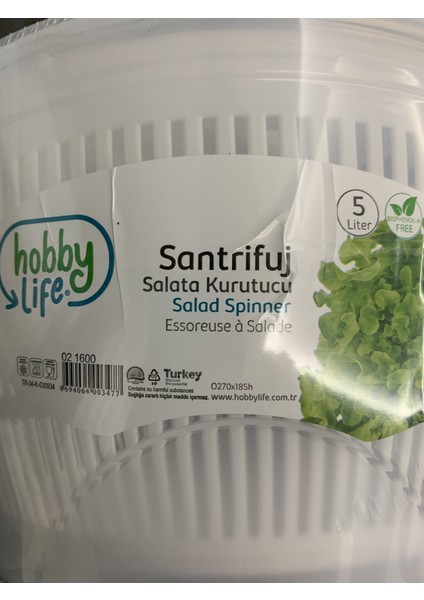 Salata Kurutucusu Beyaz