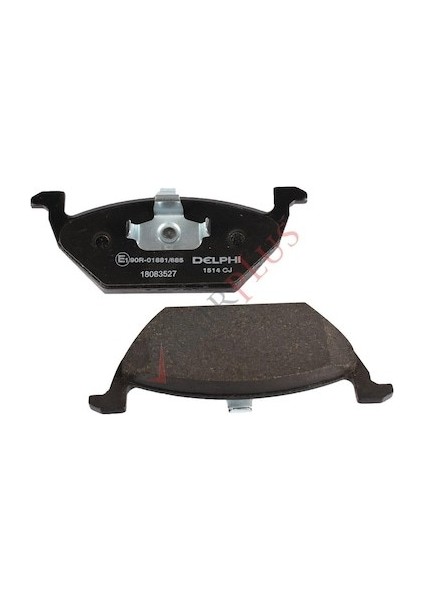 Volkswagen Golf4-Golf5-Jetta-Bora-Polo-A3-Leon Ön Fren Balatası 1997 ve Üstü Yıllar