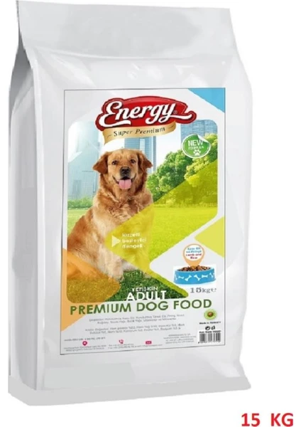 Kuzu Etli Pirinçli Köpek Maması 15KG