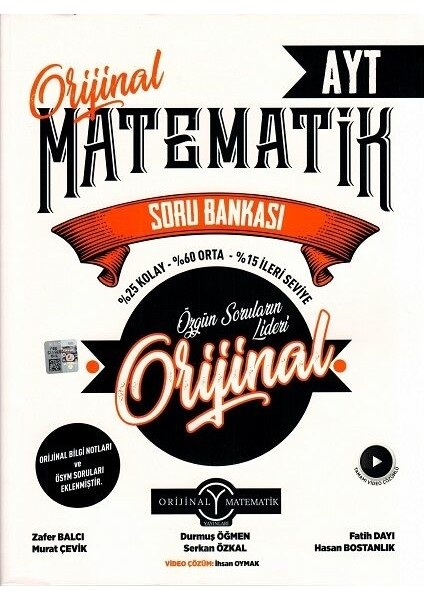 Orijinal Yayınları  TYT AYT Matematik ve Geometri Seti 3 Kitap