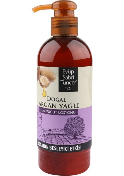 Eyüp Sabri Tuncer Argan Yağlı Özel Set Şampuan +Duş Jeli + Losyon