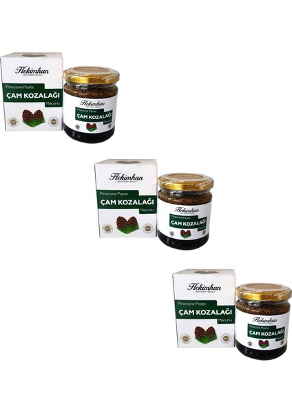 Çam Kozalağı Macunu 240 gr x 3'lü