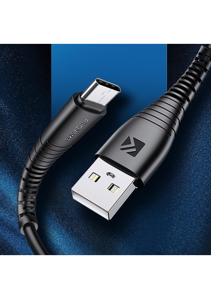 USB Type C 2.4A Hızlı Şarj 1 mt Şarj USB Kablo