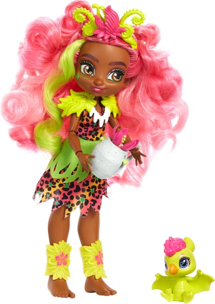 Bebekleri - Tarih Öncesi Çağlarda Yaşayan Ve Eklemleri Bükülebilen Cave Club™ Pembe Saçlı Fernessa Bebek (25 Cm) İle Dinozoru Gnl85 indirimleri