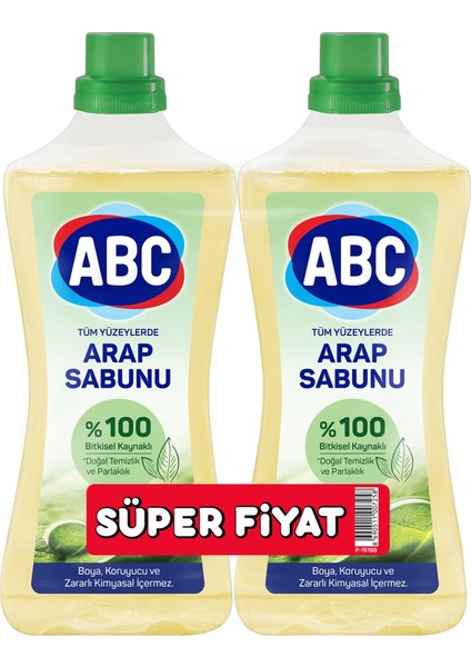 Abc Tüm Yüzeylerde Sıvı Arap Sabunu 4 x 900 ml