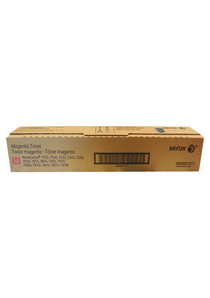 7525 / 7530 / 7535 / 7545 / 7556 006R01511 Kırmızı Toner