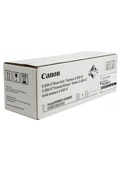 C-Exv47Bk Siyah  Drum Ünitesi Ir-C250,Ir-C350 (8520B002Aa)