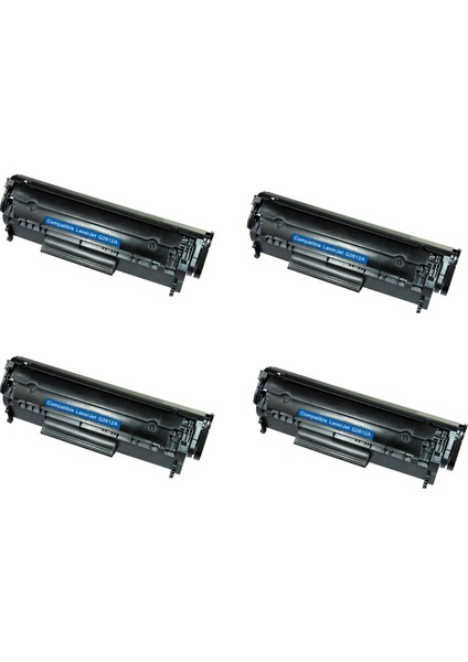 Hp LaserJet 1020 Toner 4 lü Ekonomik Paket Muadil Yazıcı Kartuş